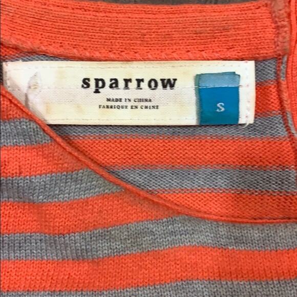 Sparrow Stacked Spots/Stripes Cashmere Sweater - Picture 3 of 6